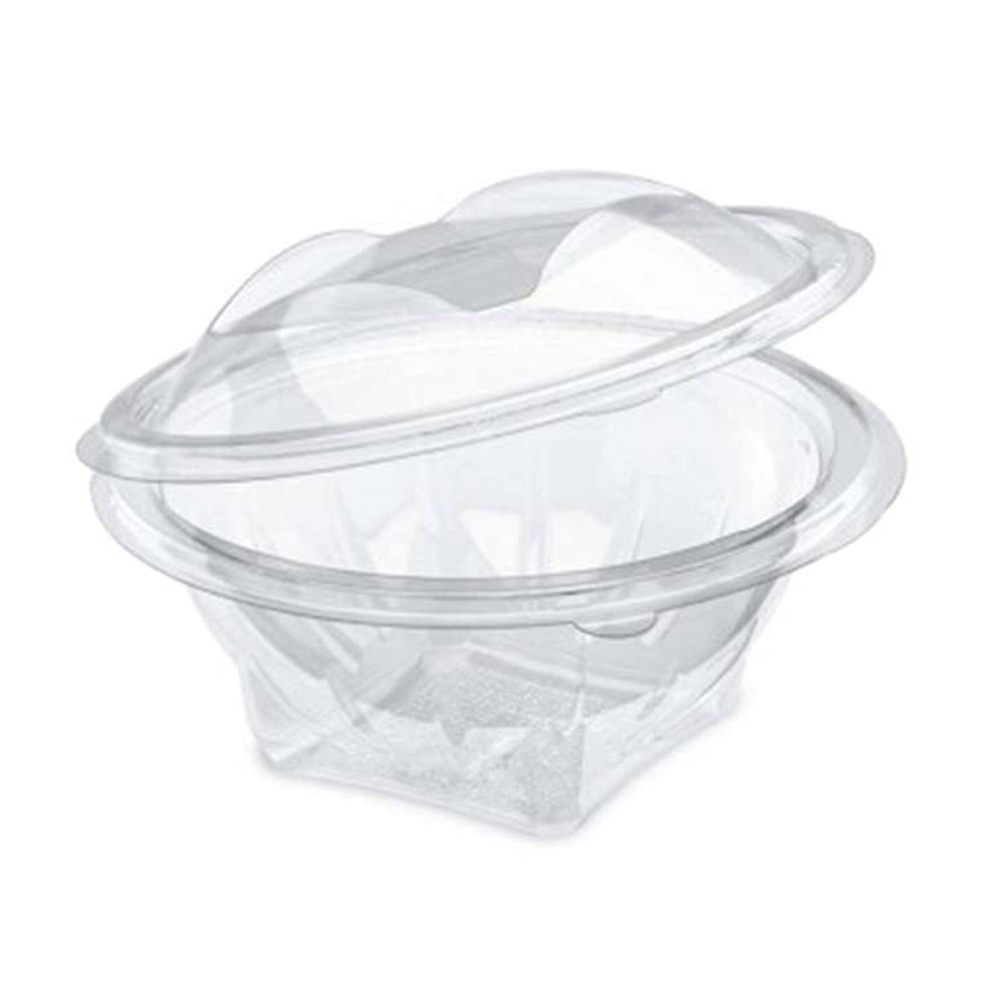 BOITE  RONDE  1000ml  avec  couvercle charnière ( 240 pièces/ carton)