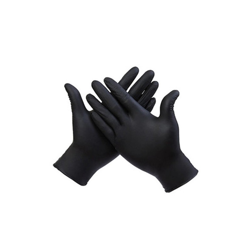 GANT NOIR NITRILE TAILLE L (100 PIECES)