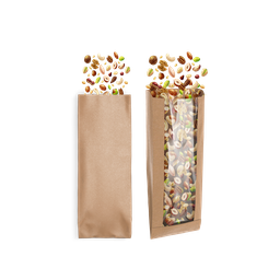 [14] CARTON DE 2000 SACS FENETRE 8X4X24