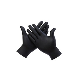 [GNL] PAQUET DE100 GANTS NOIR NITRILE TAILLE L