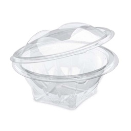 BOITE   RONDE   500ml  avec couvercle charnière ( 300 pièces / carton)